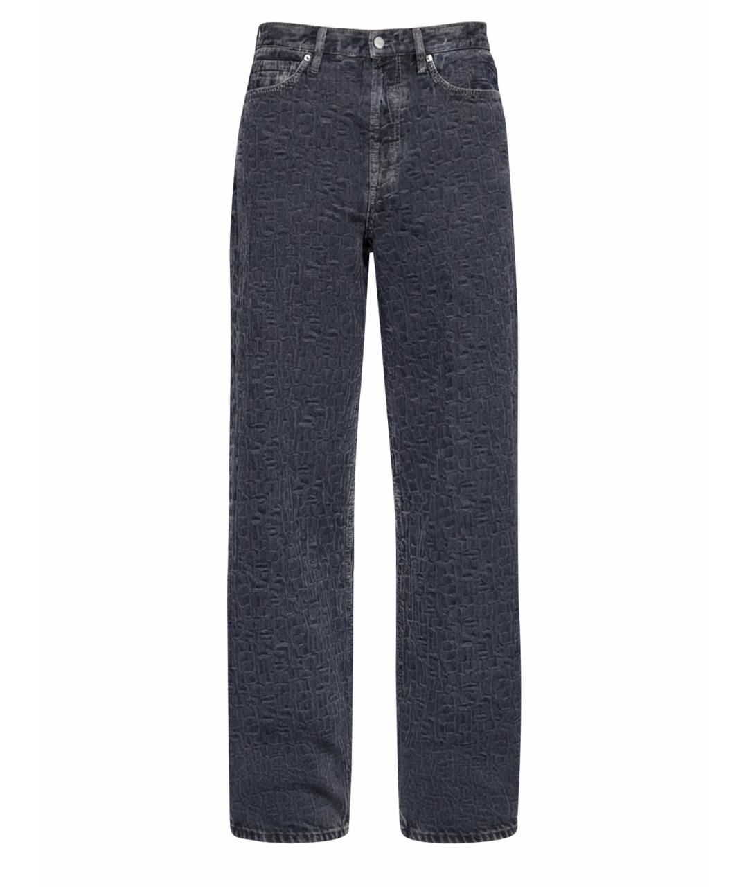 ACNE STUDIOS Синие прямые джинсы, фото 1