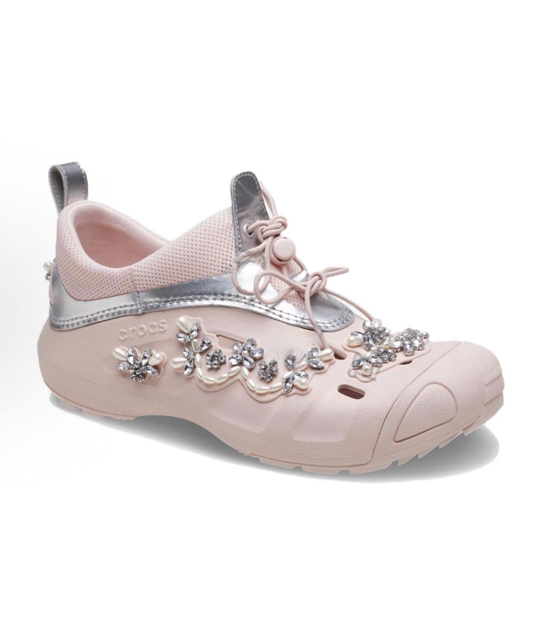 CROCS Розовые сандалии, фото 3
