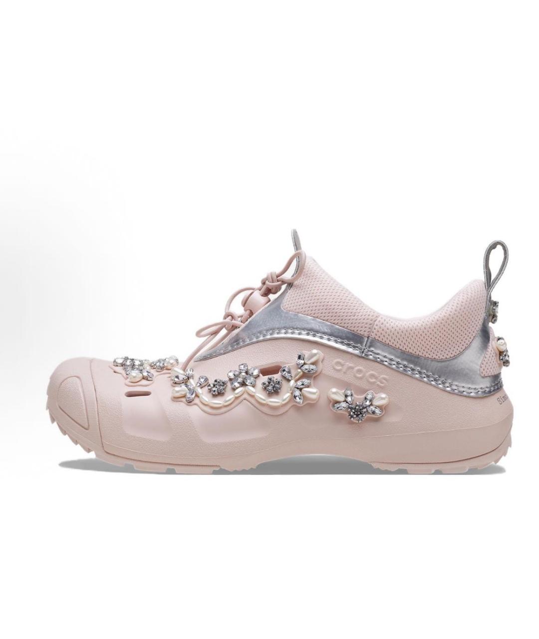 CROCS Розовые сандалии, фото 8