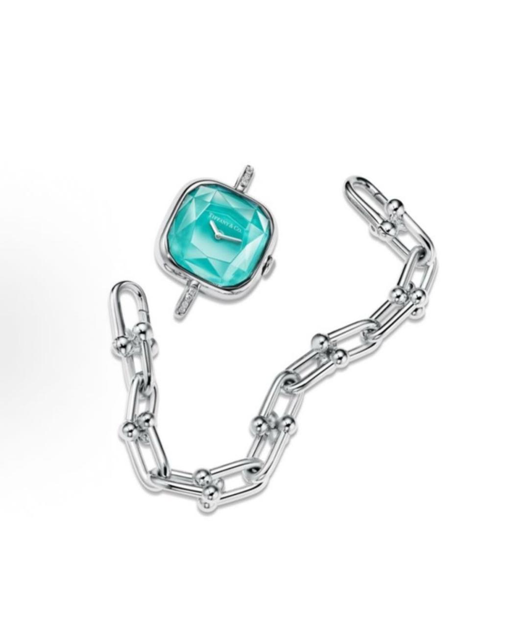 TIFFANY&CO Серебряные серебряные часы, фото 4