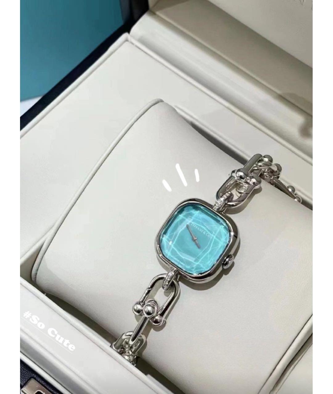 TIFFANY&CO Серебряные серебряные часы, фото 8
