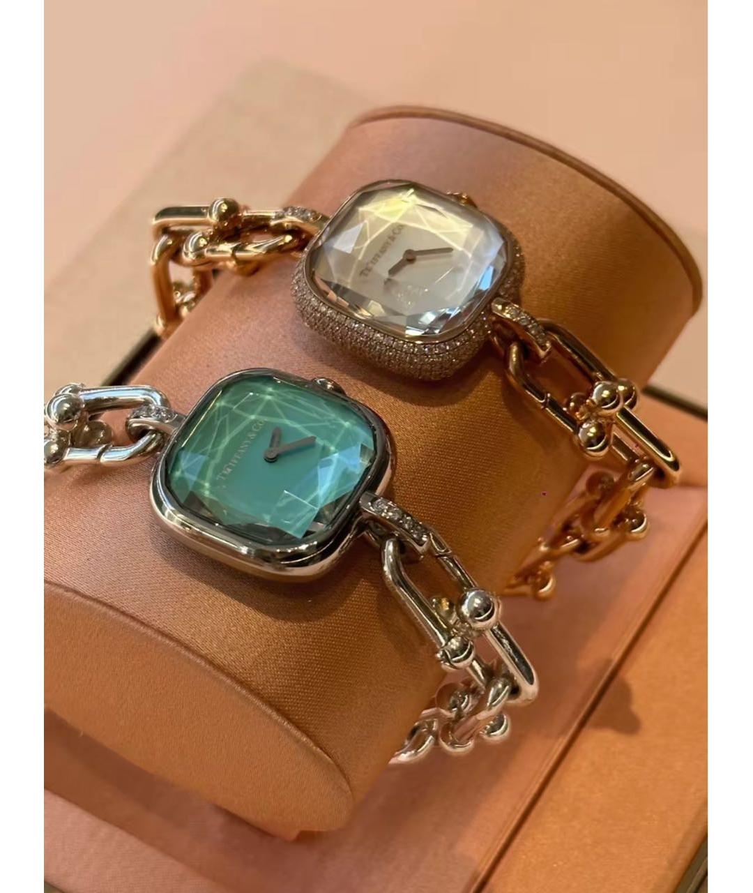 TIFFANY&CO Серебряные серебряные часы, фото 6