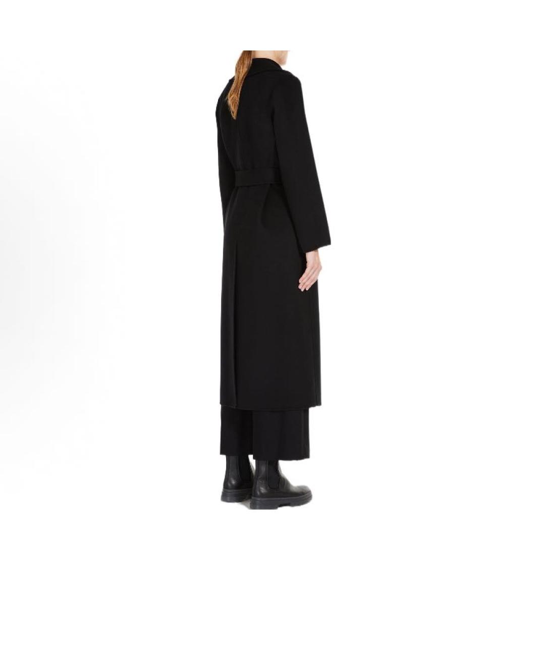 'S MAX MARA Черное пальто, фото 5