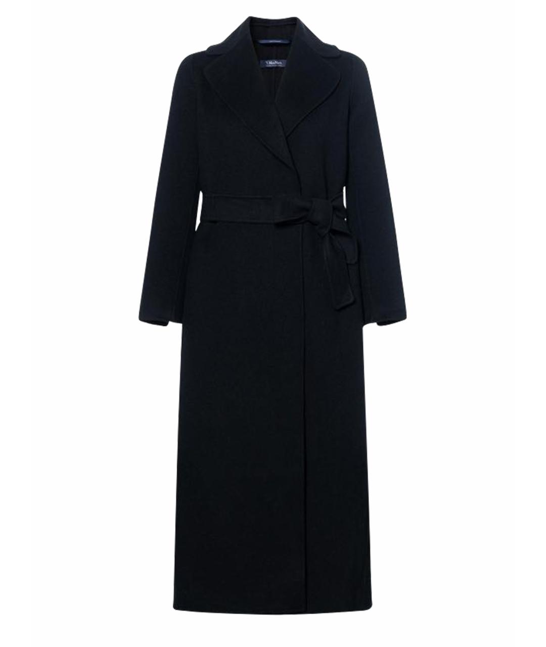'S MAX MARA Черное пальто, фото 1
