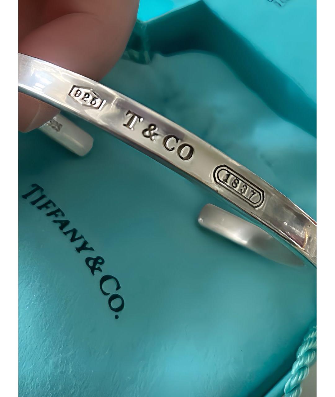 TIFFANY&CO Серебрянный серебряный браслет, фото 5
