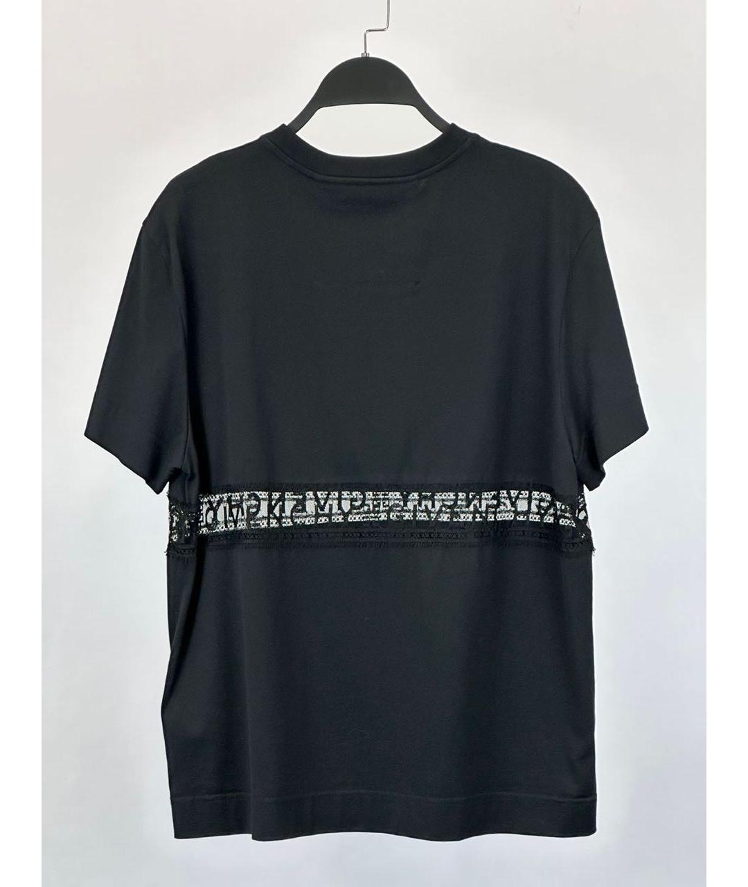 GIVENCHY Черная хлопковая футболка, фото 6