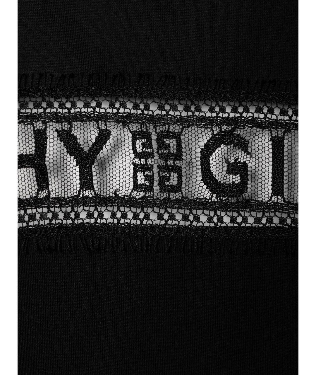 GIVENCHY Черная хлопковая футболка, фото 4