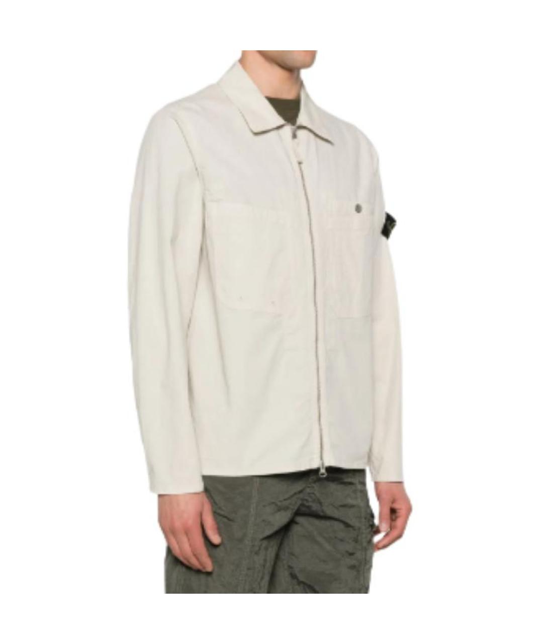 STONE ISLAND Бежевая куртка, фото 2