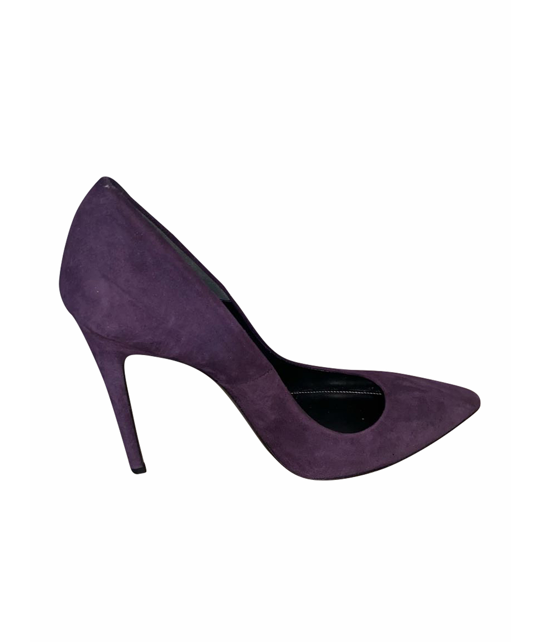 LORIBLU Фиолетовые замшевые туфли, фото 1
