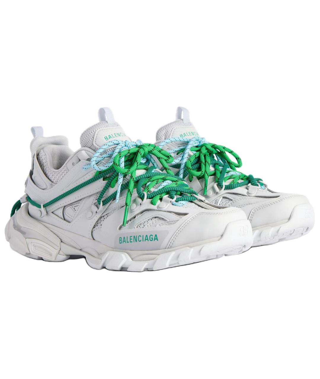 BALENCIAGA Белые низкие кроссовки / кеды, фото 3
