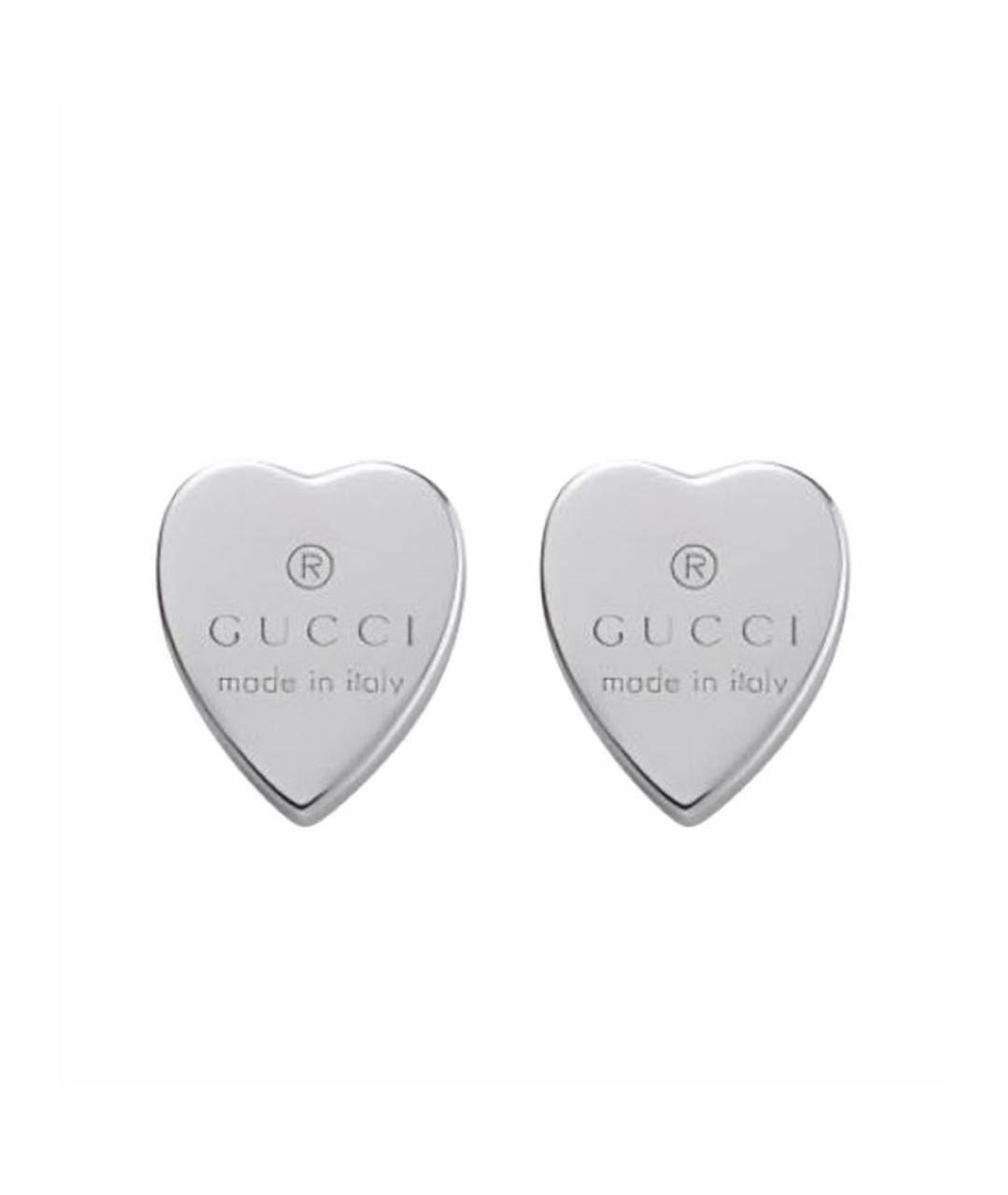 GUCCI Серебряные серебряные серьги, фото 1