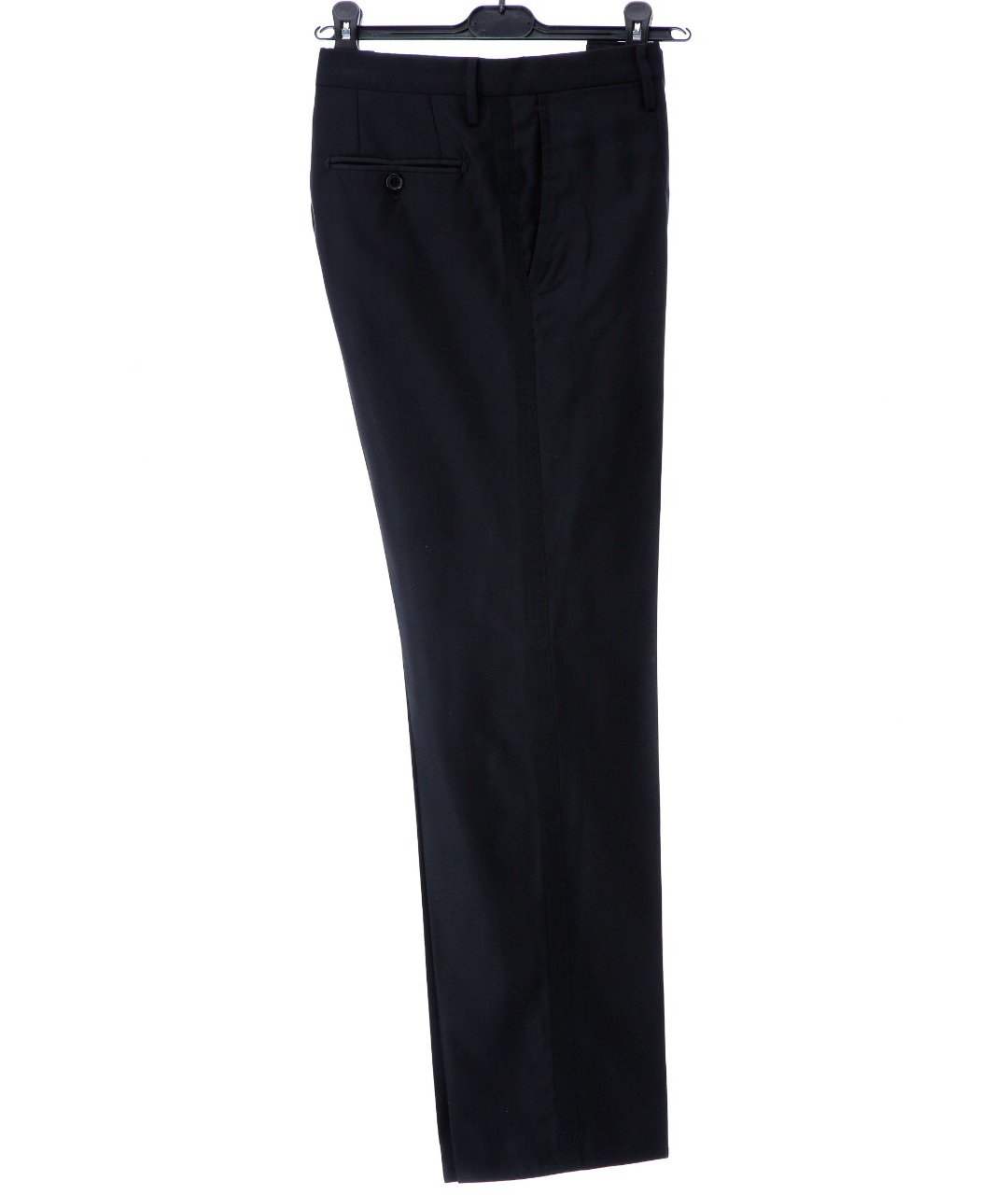 DOLCE&GABBANA Черные шерстяные классические брюки, фото 3
