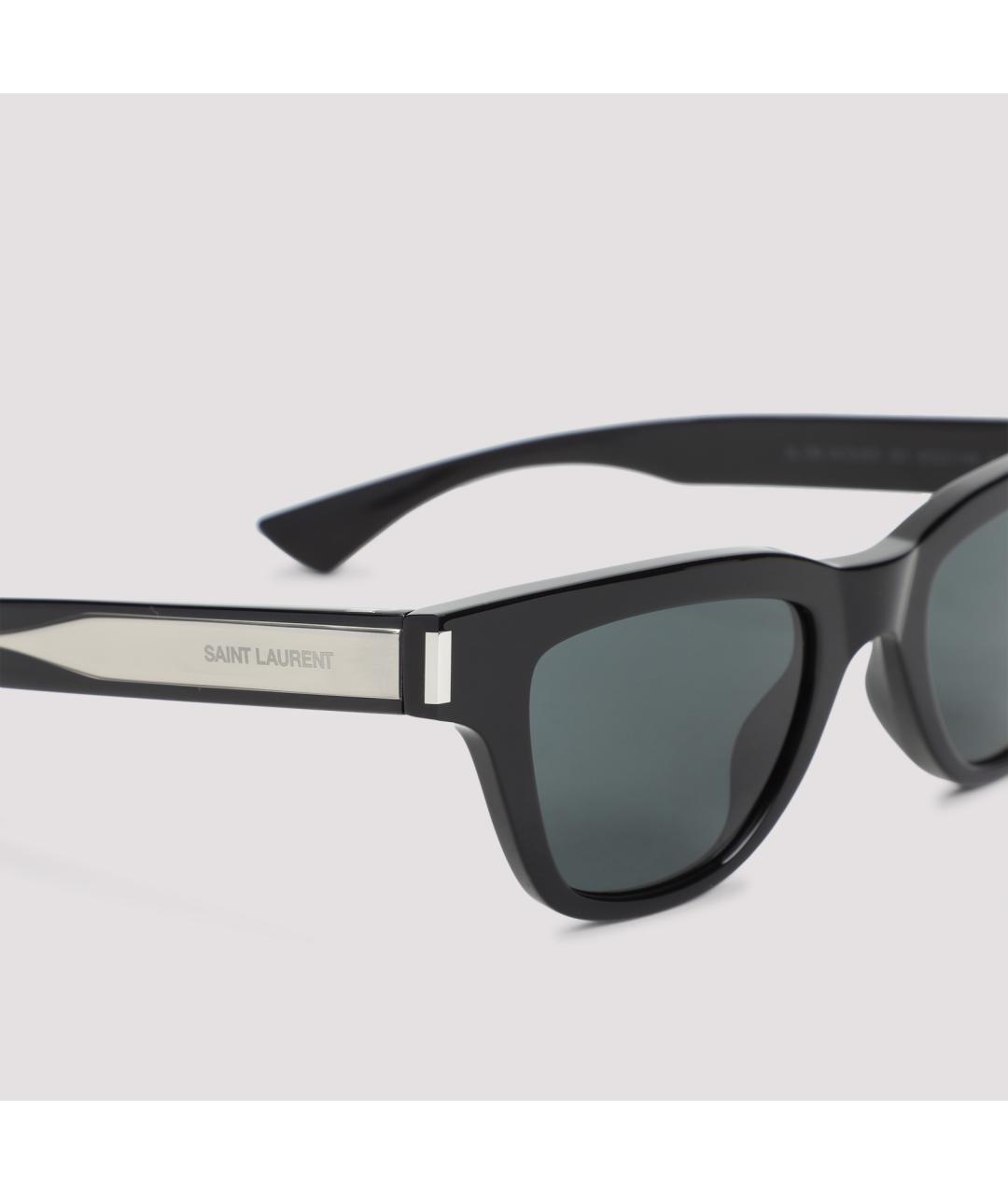 SAINT LAURENT Черные солнцезащитные очки, фото 4