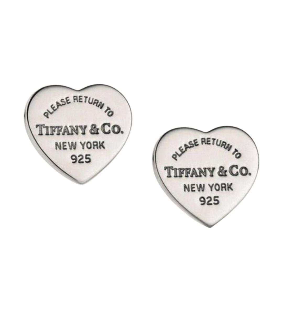 TIFFANY&CO Серебряные серебряные серьги, фото 1