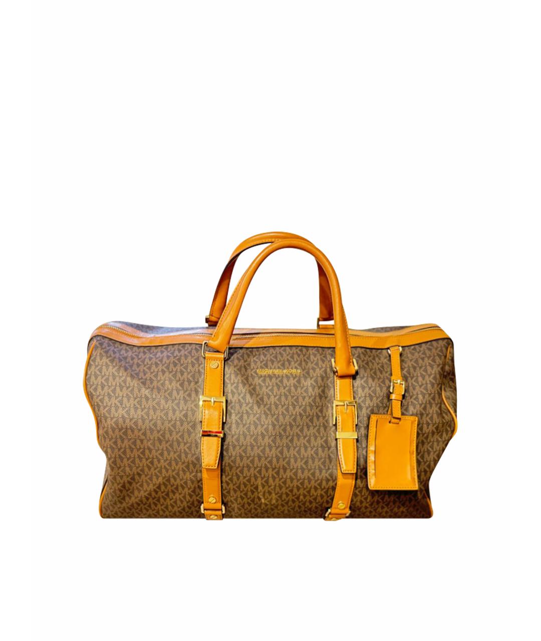 MICHAEL MICHAEL KORS Коричневая дорожная/спортивная сумка, фото 1