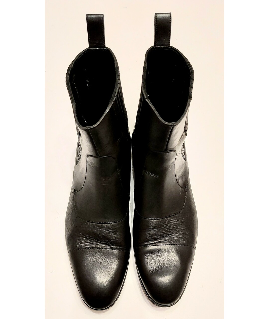 GUCCI Черные кожаные высокие ботинки, фото 2