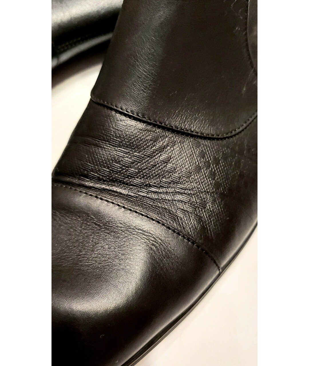 GUCCI Черные кожаные высокие ботинки, фото 6