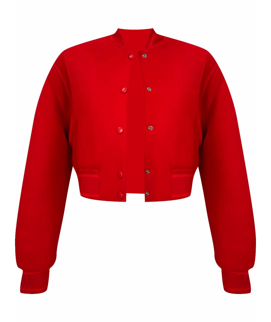GIVENCHY Красная шерстяная куртка, фото 1