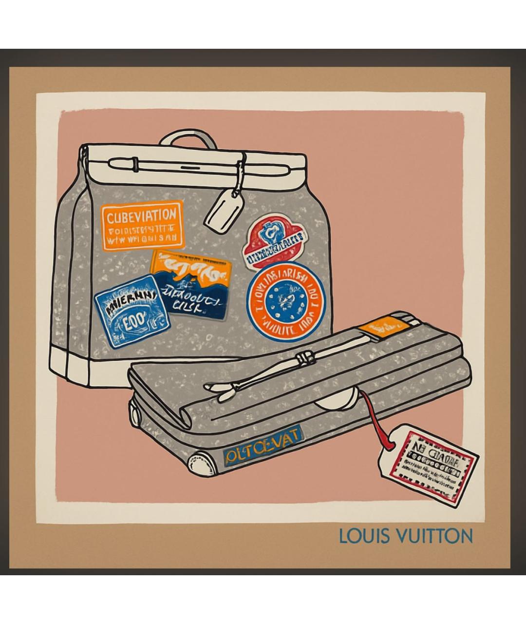 LOUIS VUITTON Повязка на голову, фото 4