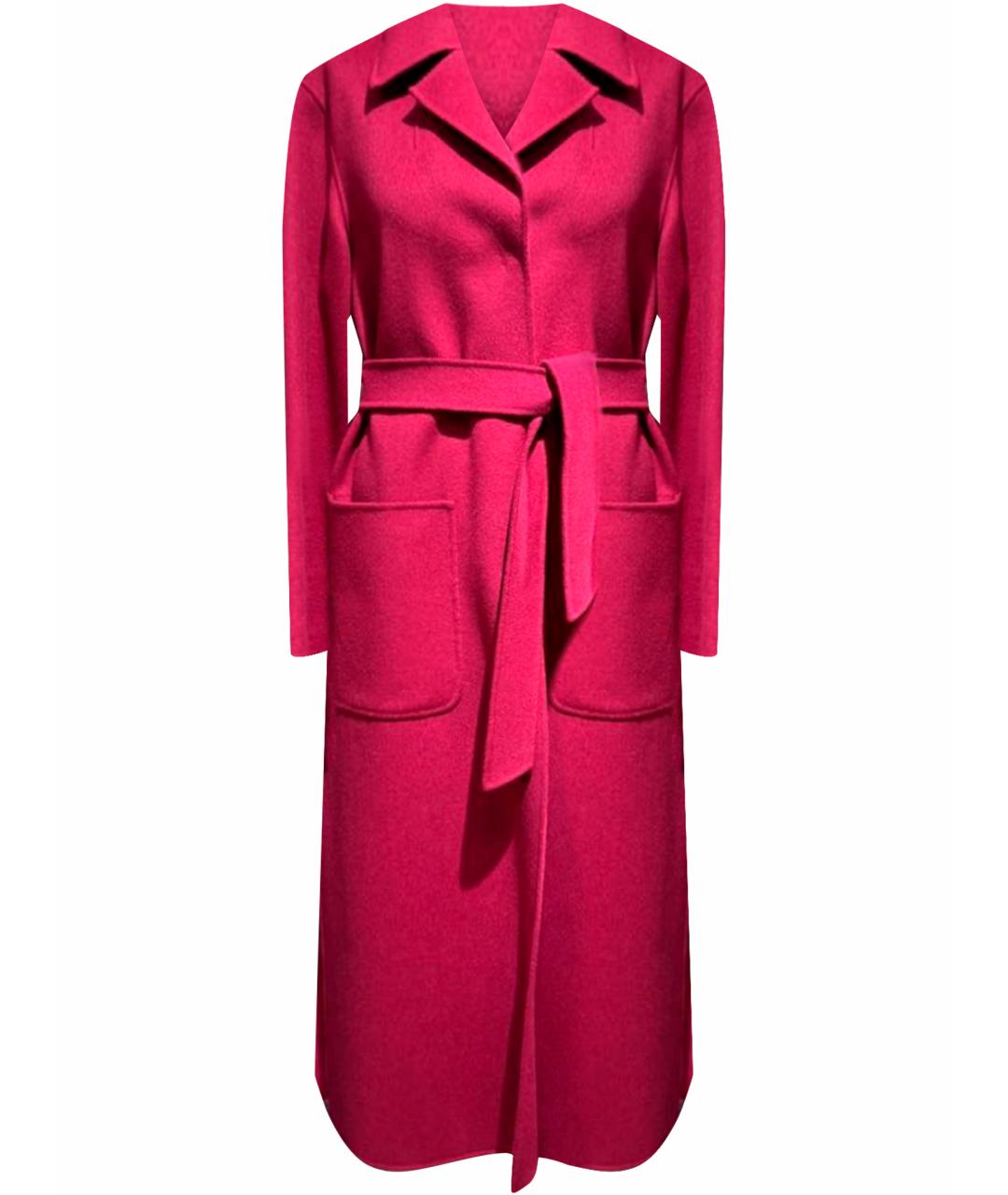 WEEKEND MAX MARA Коралловое шерстяное пальто, фото 1
