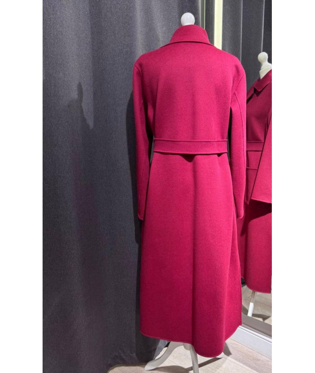 WEEKEND MAX MARA Коралловое шерстяное пальто, фото 2
