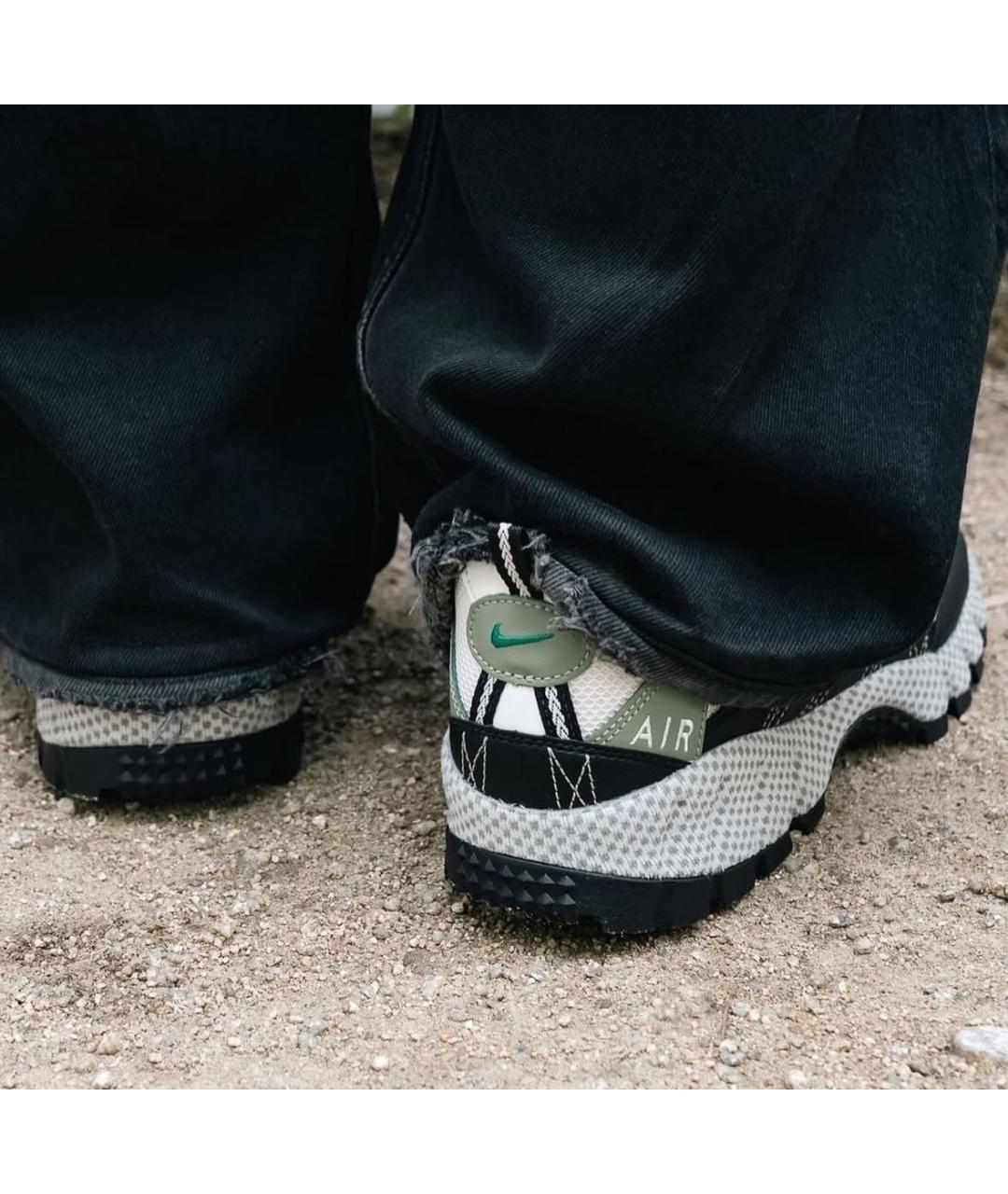 NIKE Зеленые низкие кроссовки / кеды, фото 3