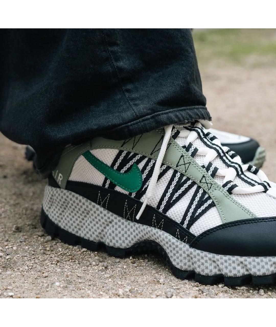 NIKE Зеленые низкие кроссовки / кеды, фото 4