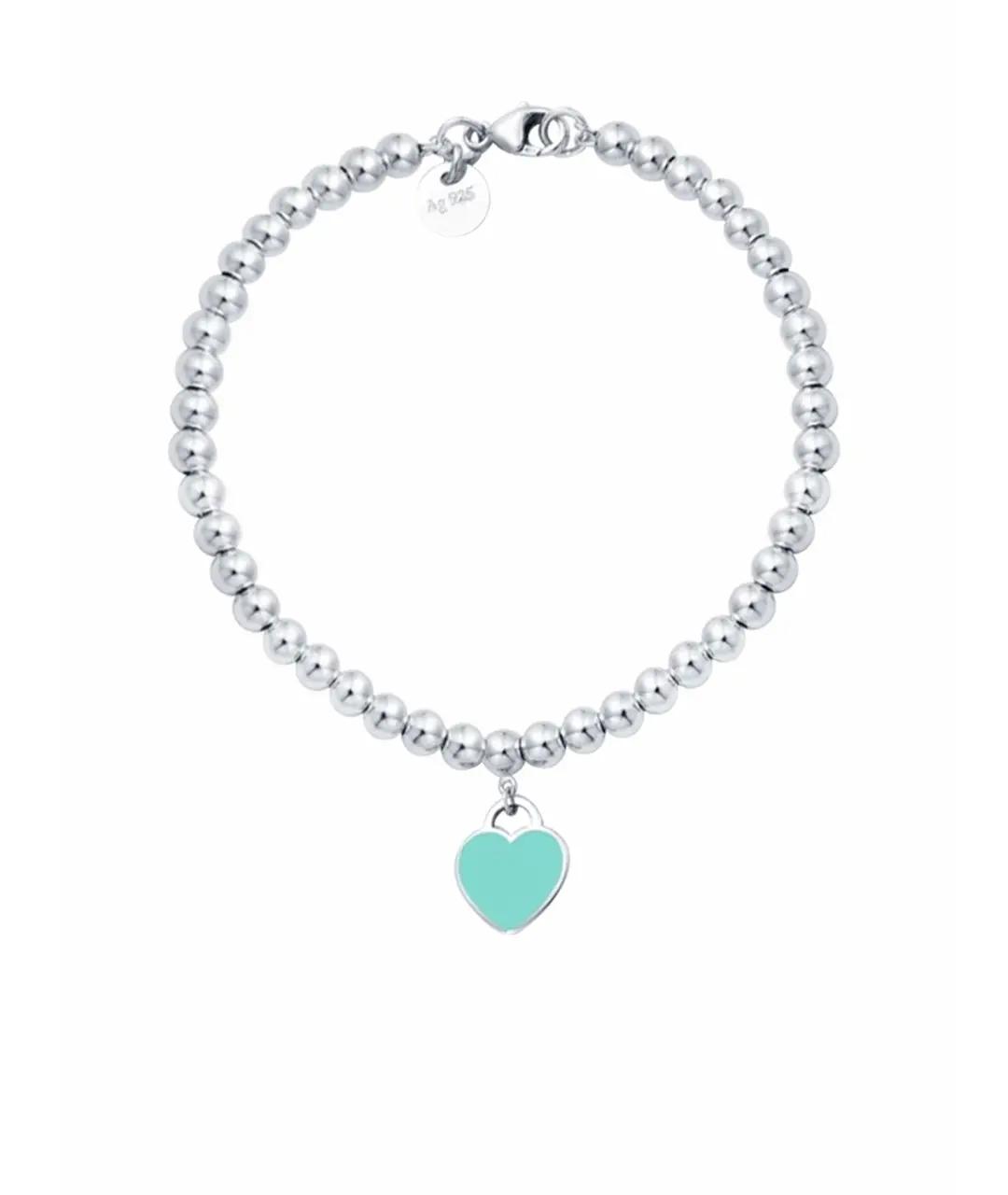 TIFFANY&CO Бирюзовый серебряный браслет, фото 1
