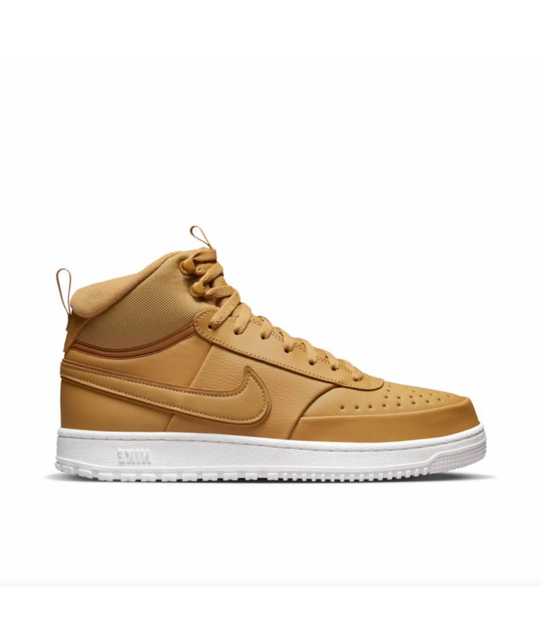 NIKE Горчичные высокие кроссовки / кеды, фото 1