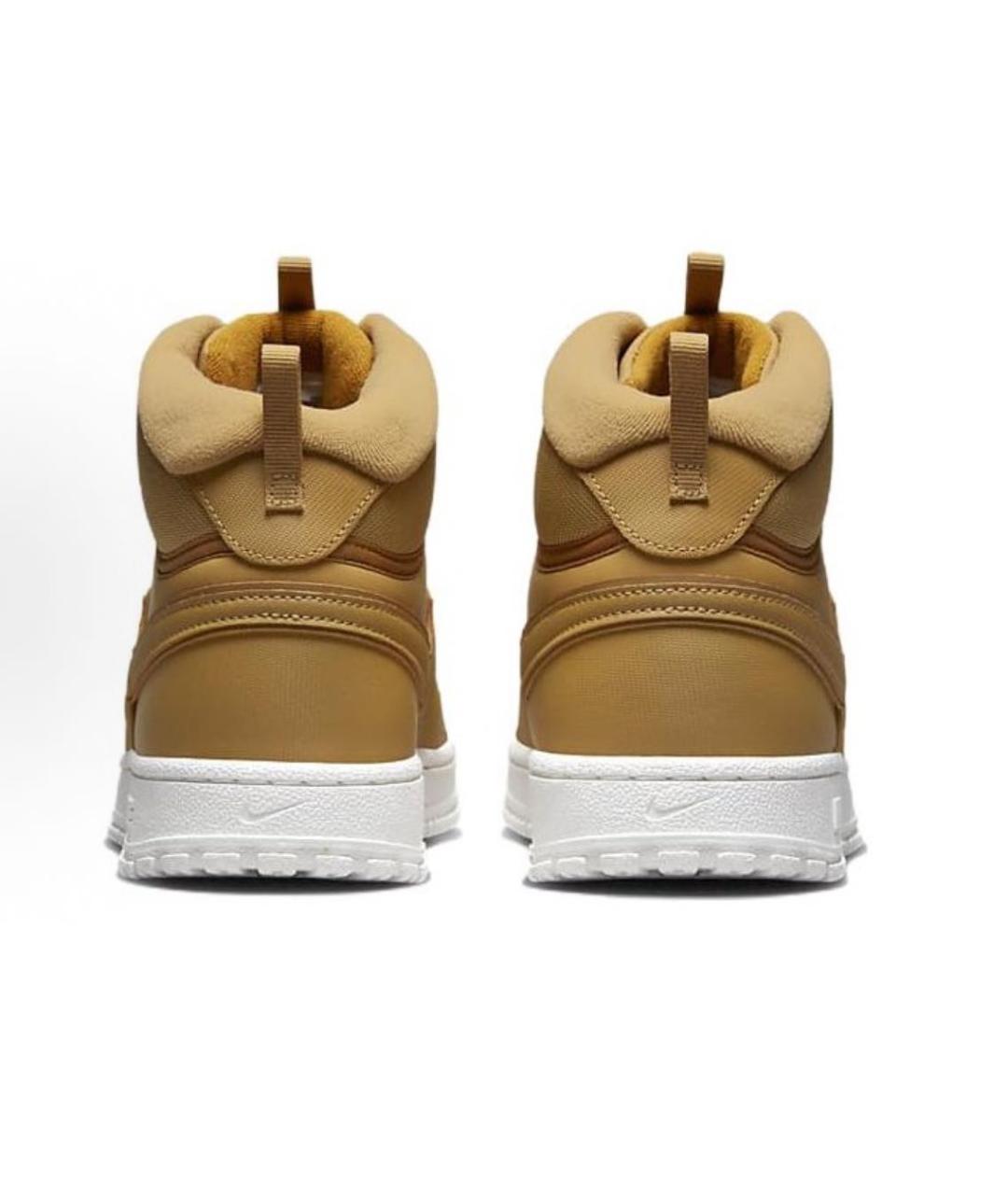 NIKE Горчичные высокие кроссовки / кеды, фото 4