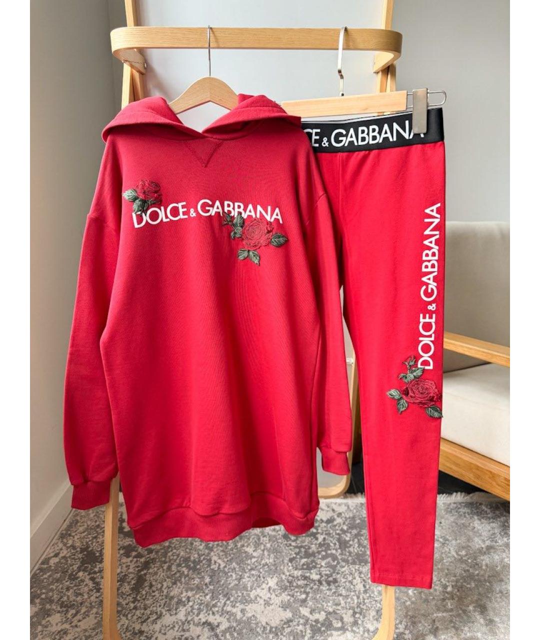DOLCE&GABBANA Красный комплект, фото 8