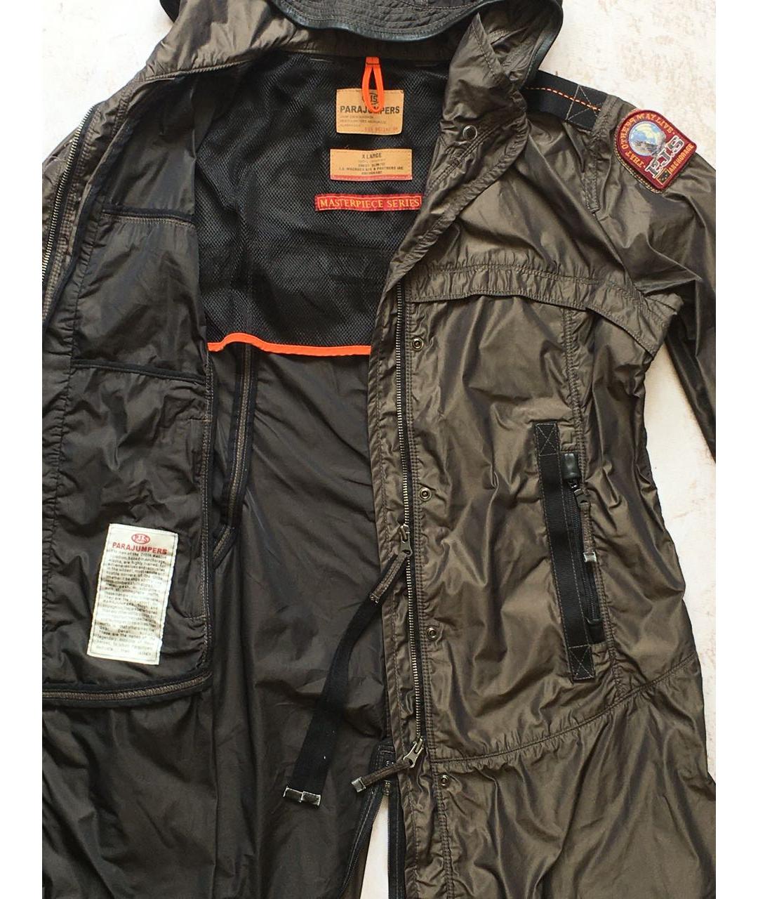 PARAJUMPERS Коричневая полиэстеровая парка, фото 5