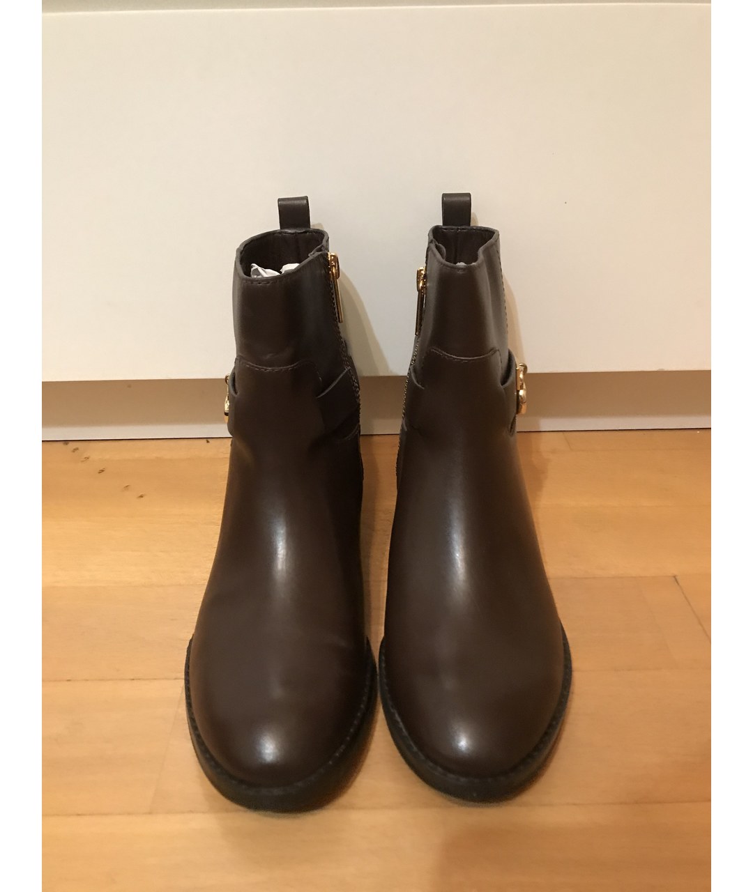 MICHAEL KORS Коричневые кожаные ботинки, фото 2