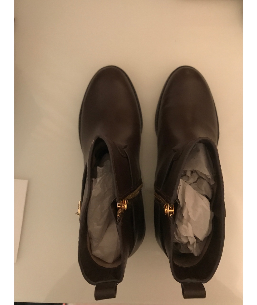 MICHAEL KORS Коричневые кожаные ботинки, фото 3