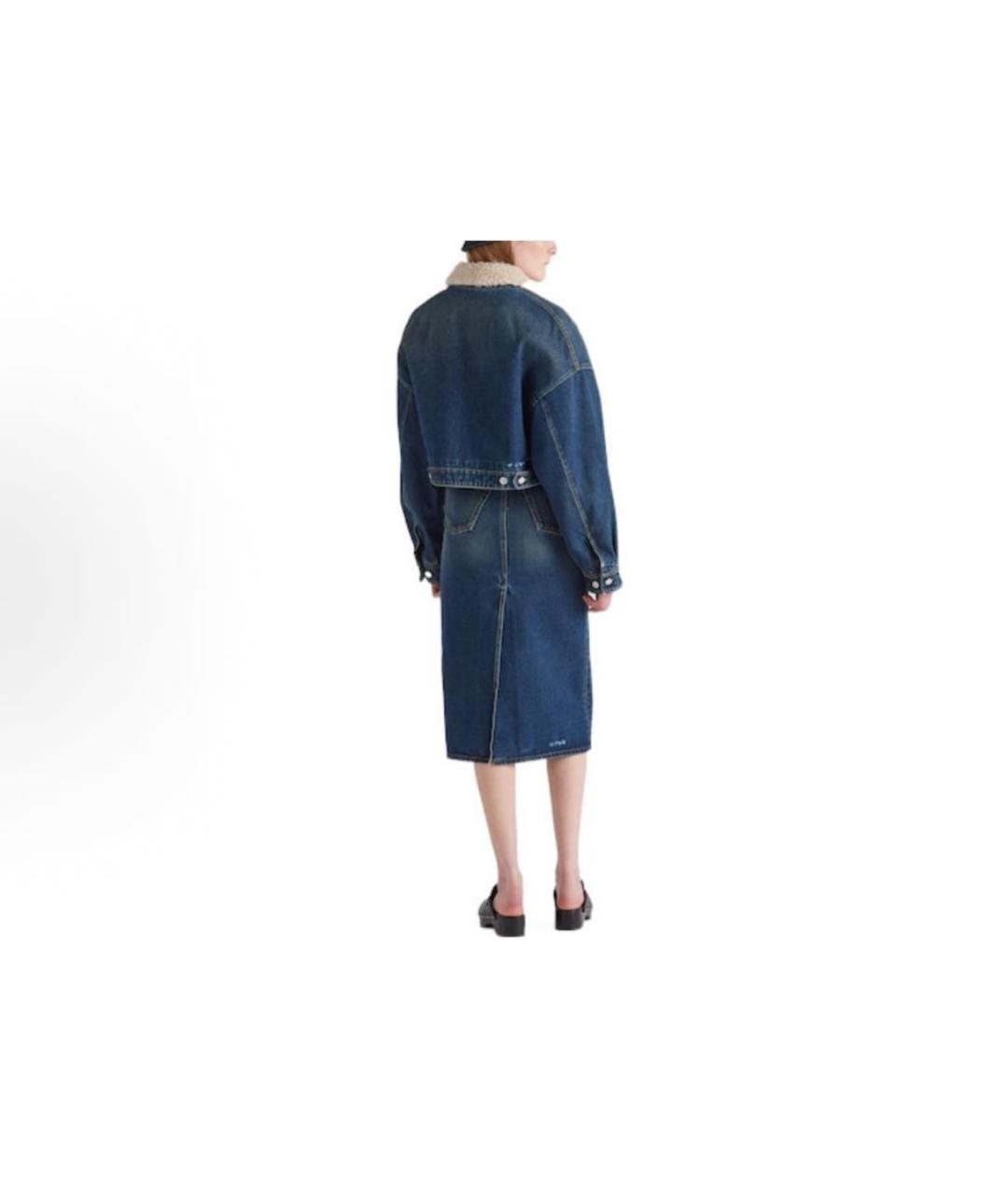 PRADA Синяя деним куртка, фото 3
