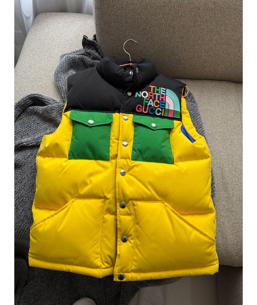 GUCCI Желтый жилет, фото 5
