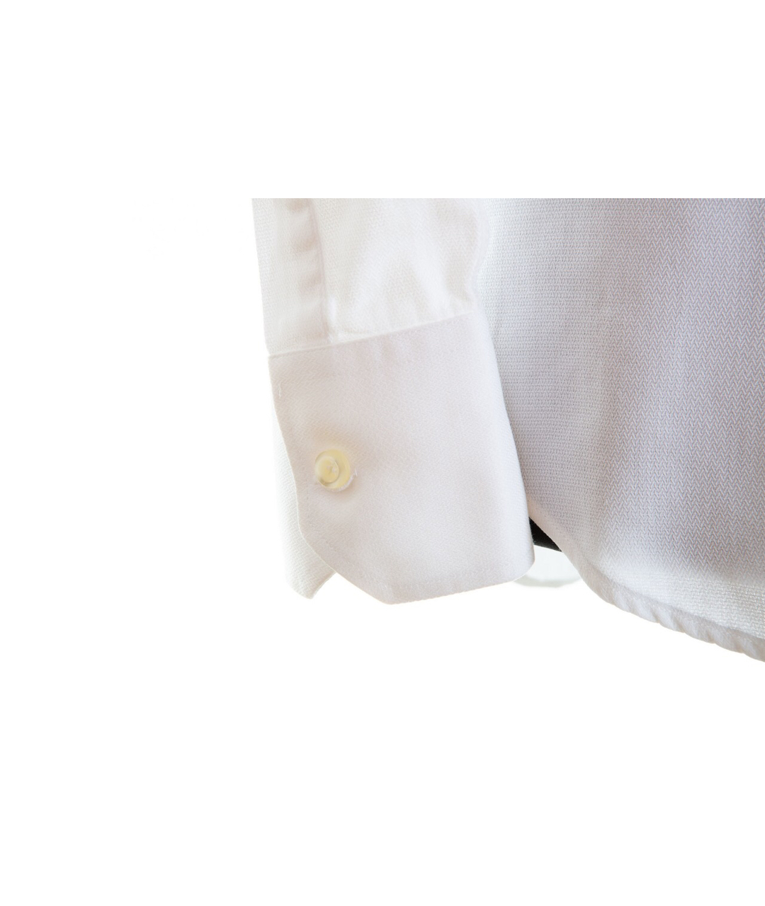 EMPORIO ARMANI Белая хлопковая классическая рубашка, фото 4