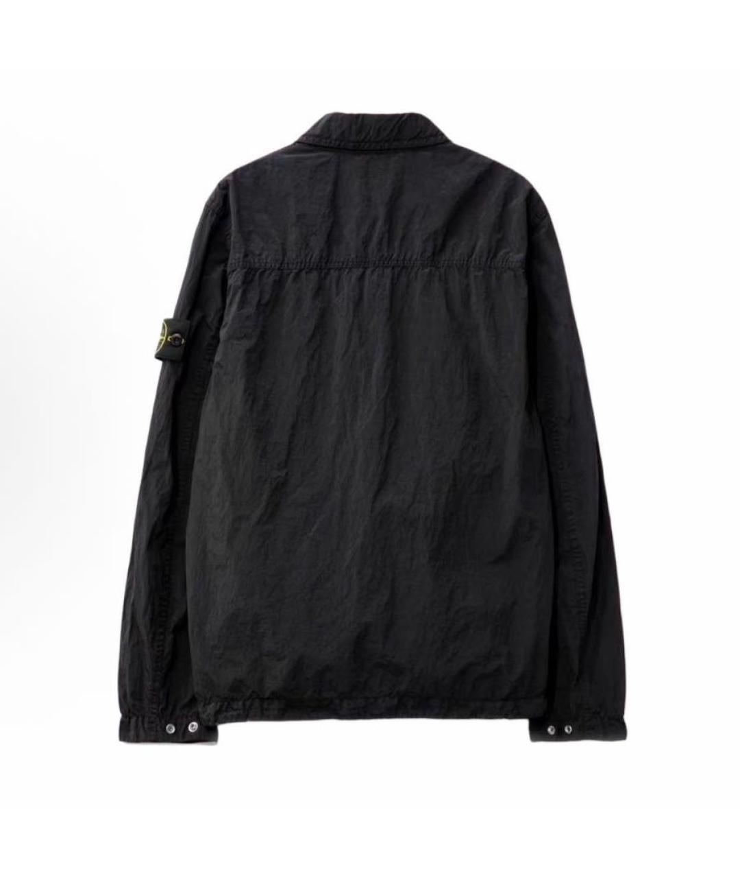 STONE ISLAND Черная куртка, фото 2