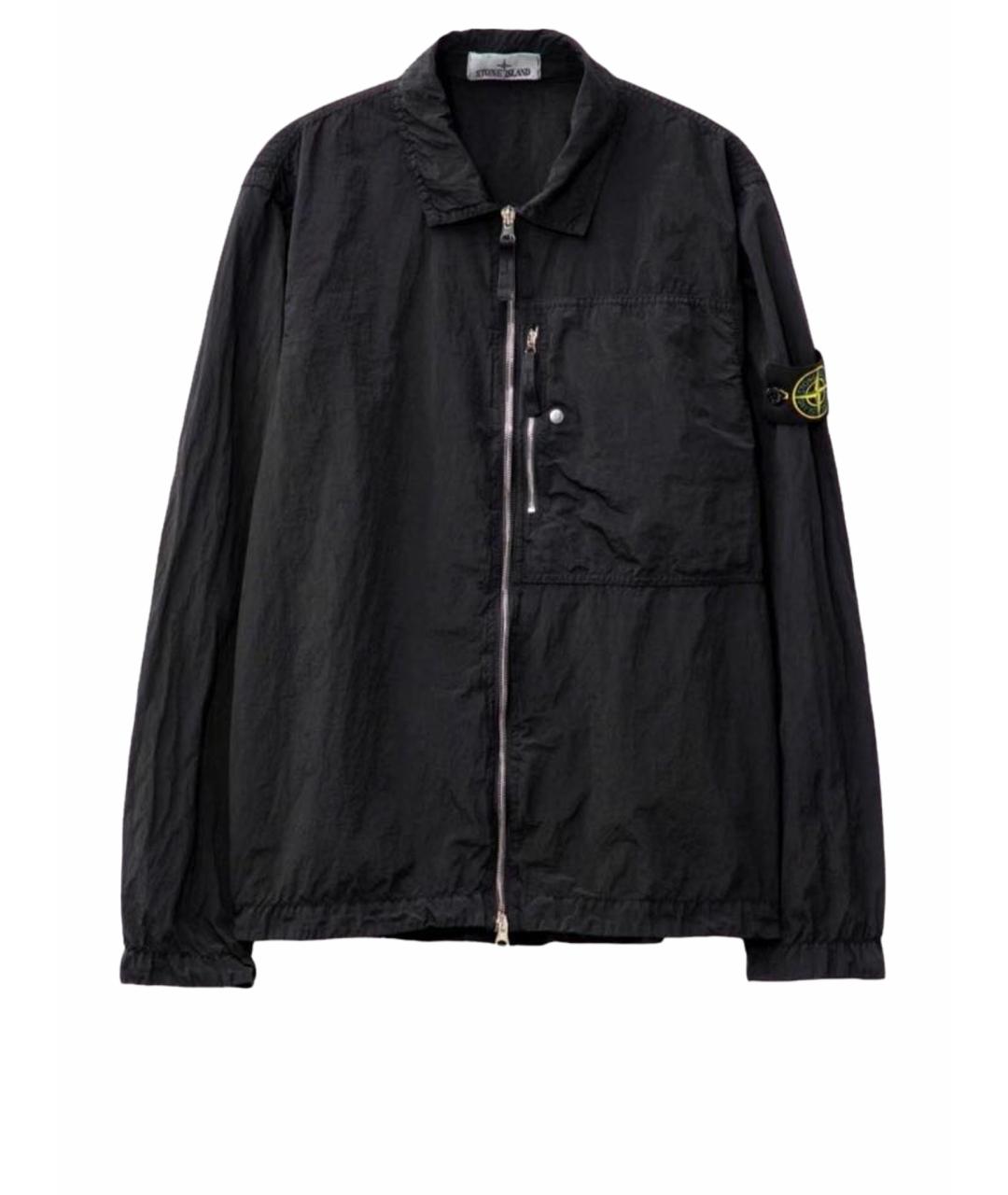 STONE ISLAND Черная куртка, фото 1