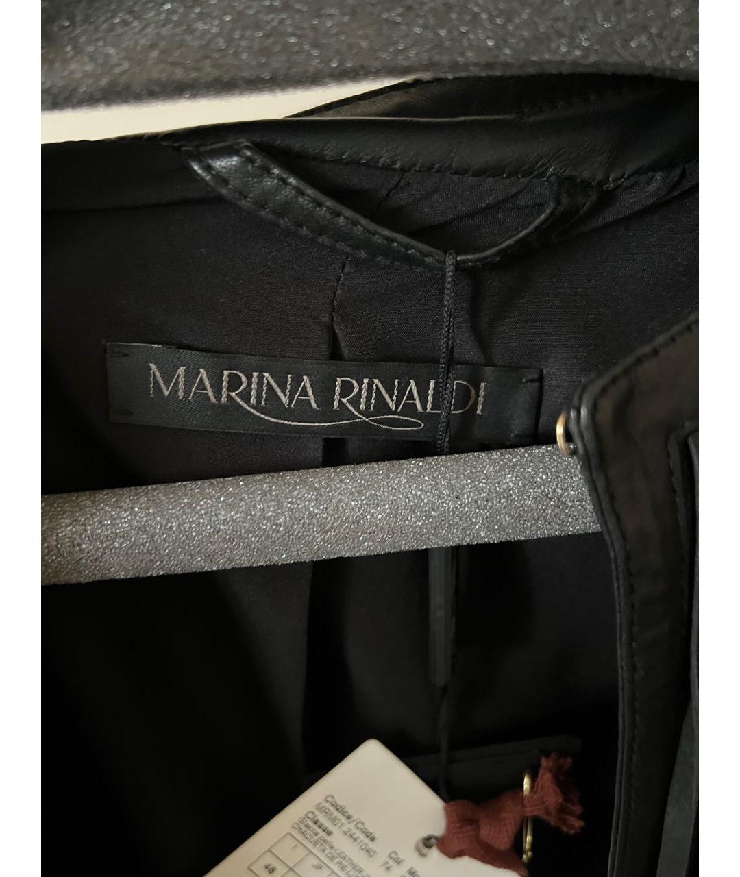 MAX MARA Черная кожаная куртка, фото 6