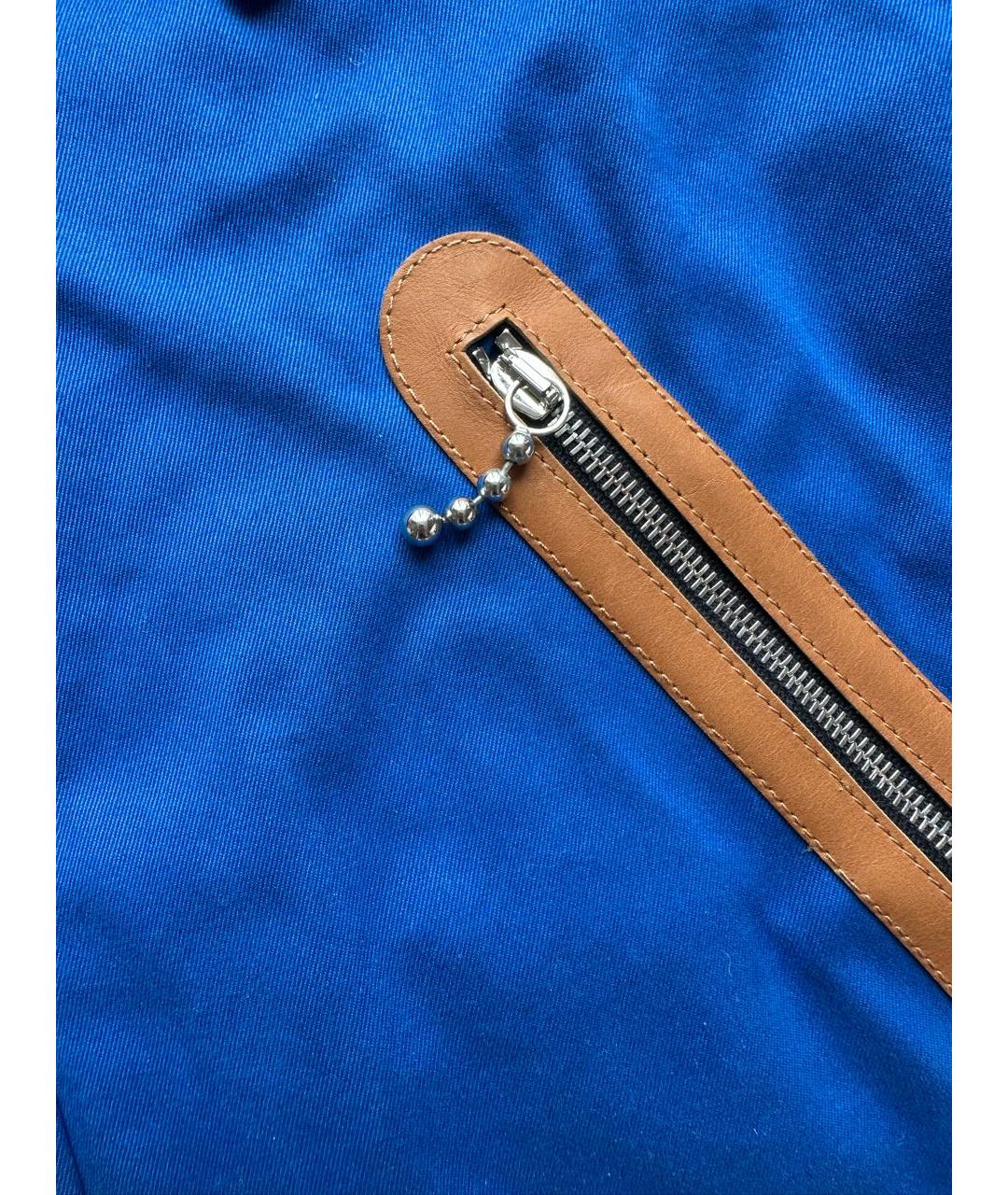 LOVE MOSCHINO Синяя хлопковая парка, фото 4