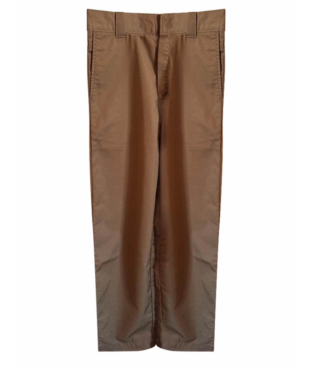 CARHARTT WIP Коричневые полиэстеровые повседневные брюки, фото 1