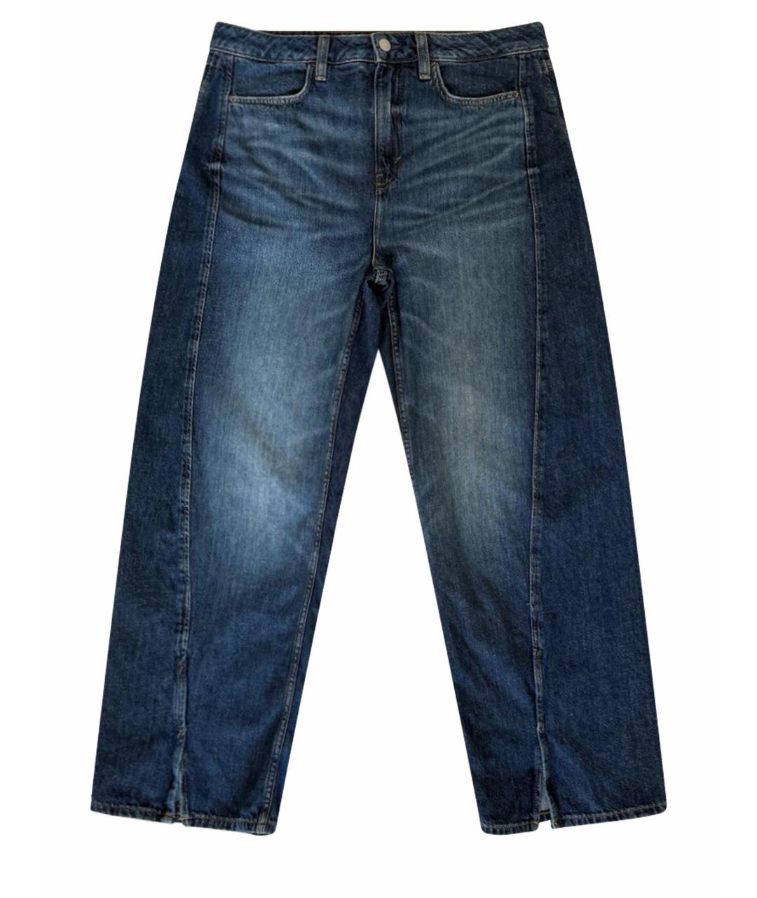 HUGO BOSS Синие хлопковые прямые джинсы, фото 1