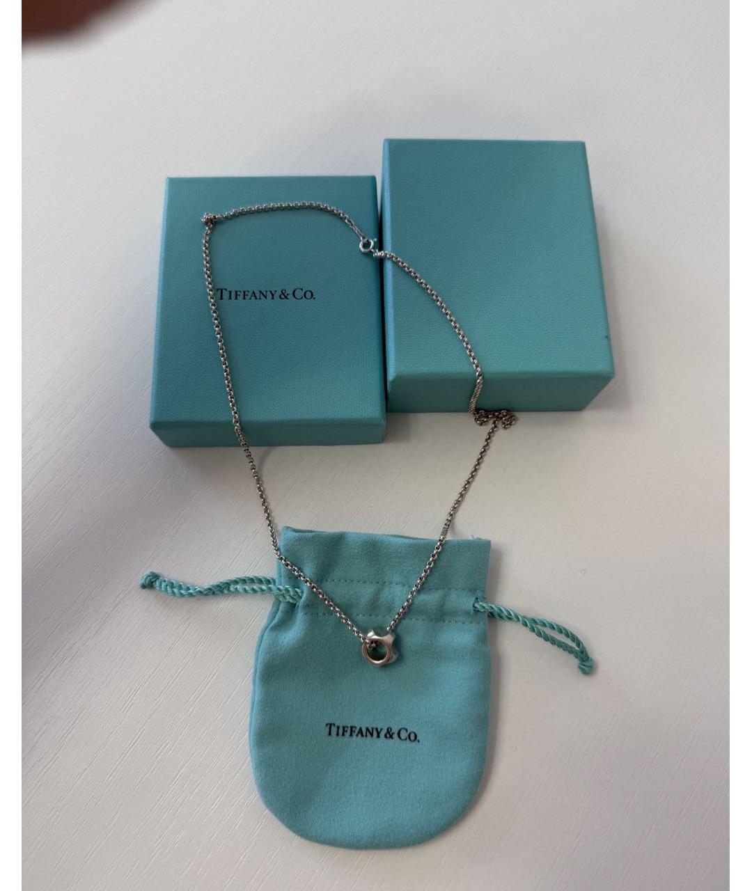 TIFFANY&CO Белое серебряное колье, фото 2