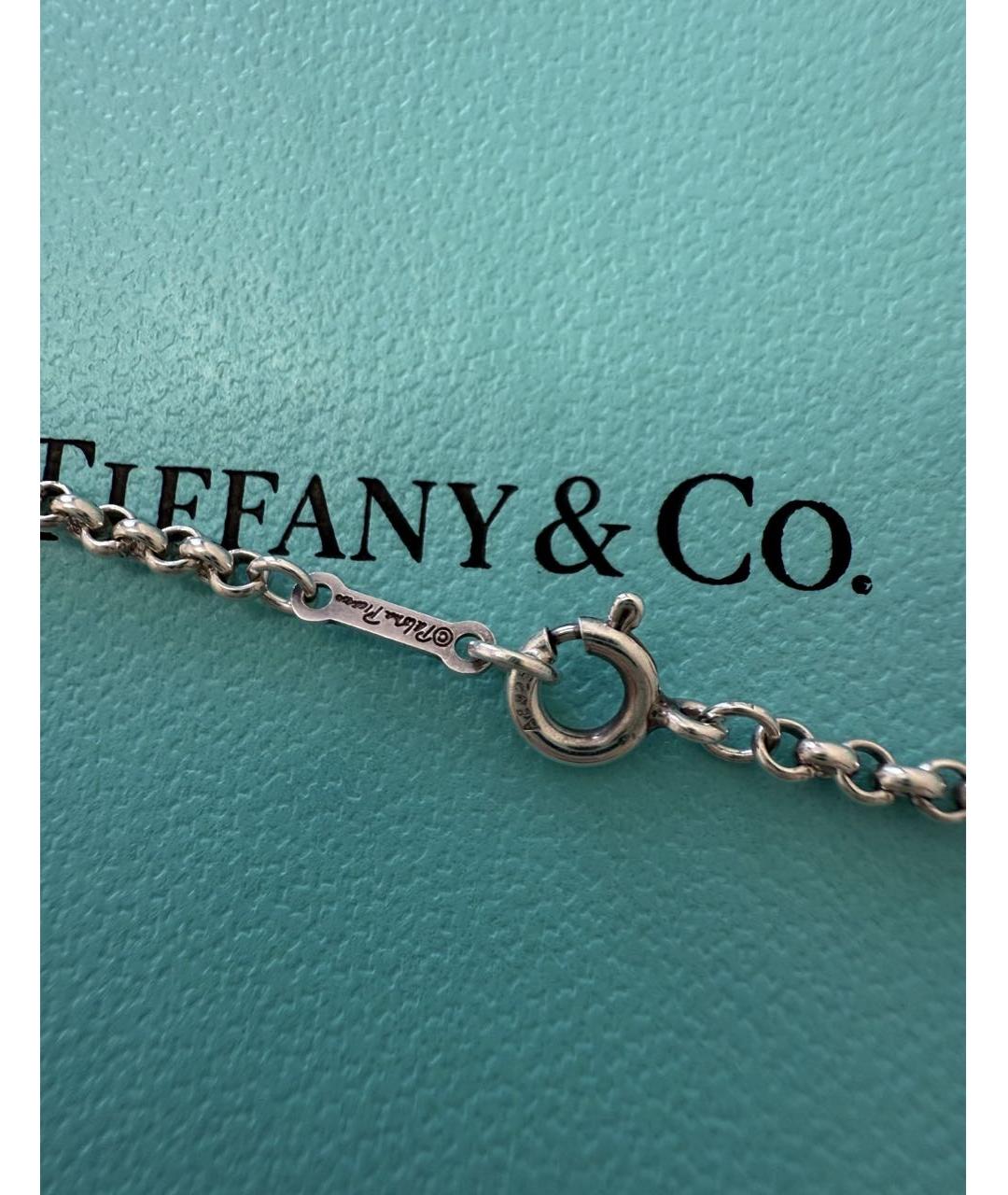 TIFFANY&CO Белое серебряное колье, фото 4