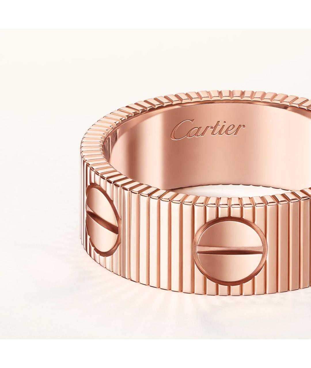 CARTIER Золотое кольцо из розового золота, фото 6