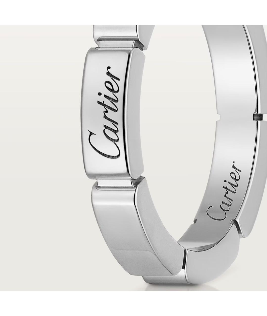 CARTIER Серебряное кольцо из белого золота, фото 5