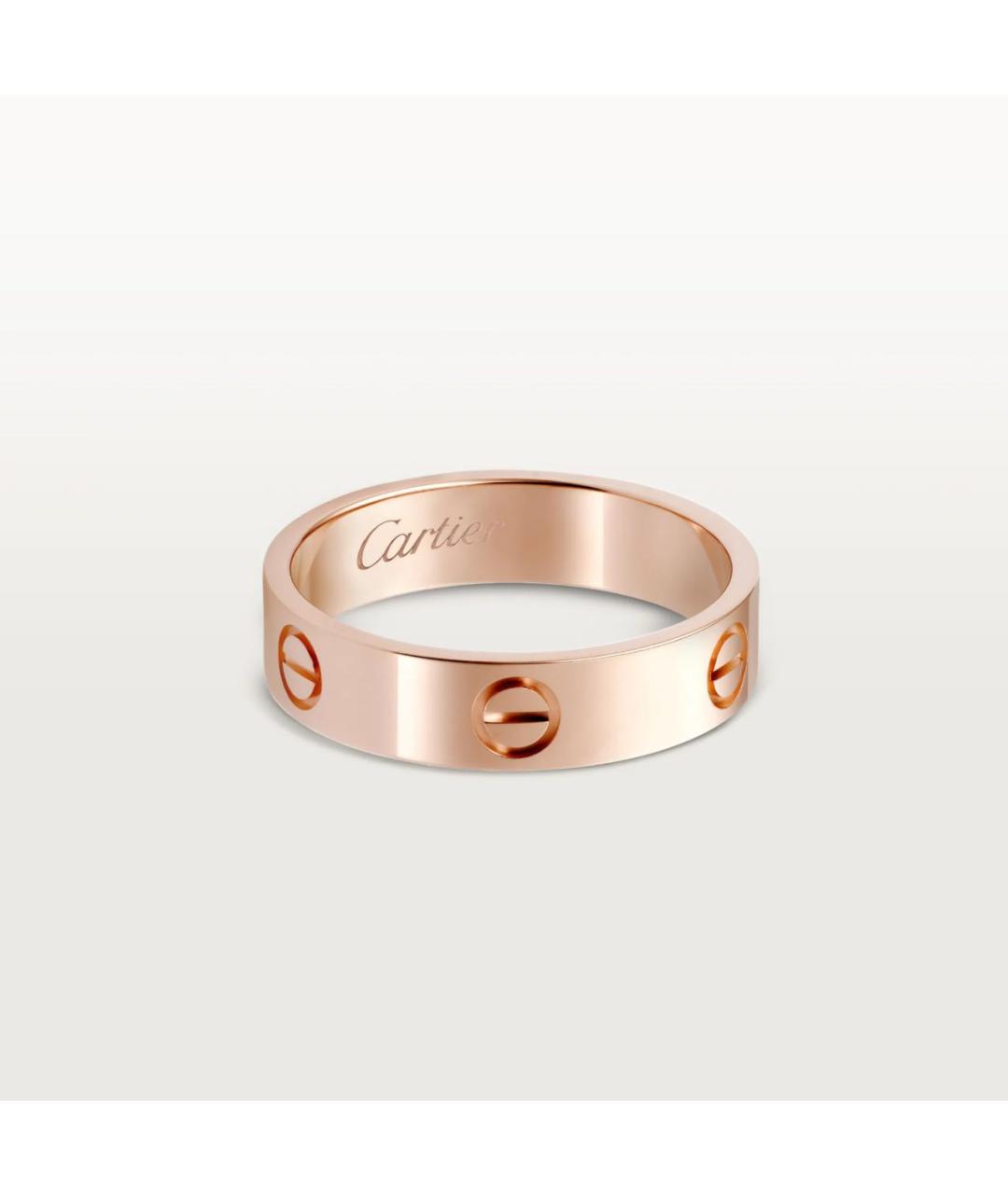 CARTIER Золотое кольцо из розового золота, фото 7