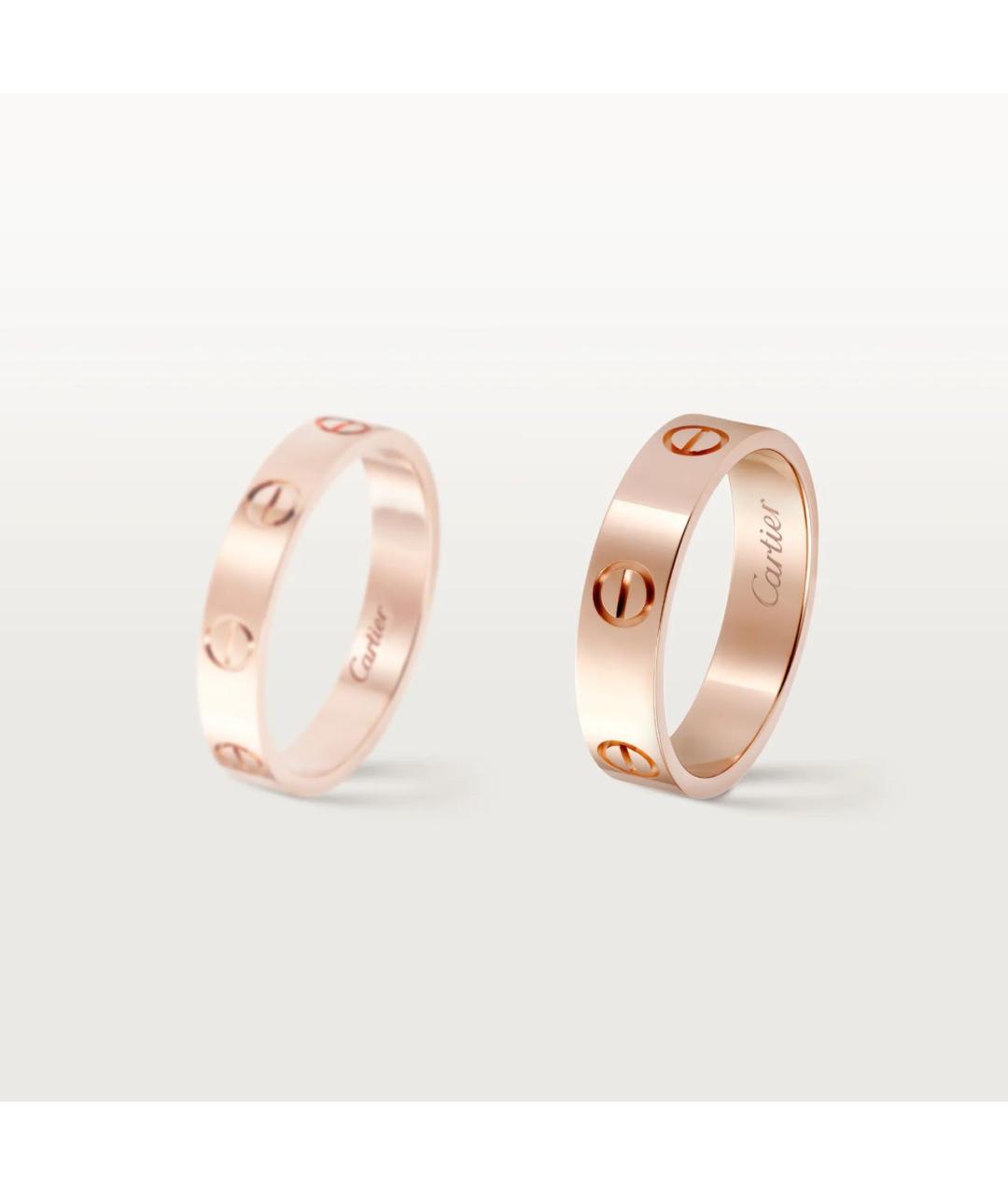 CARTIER Золотое кольцо из розового золота, фото 4