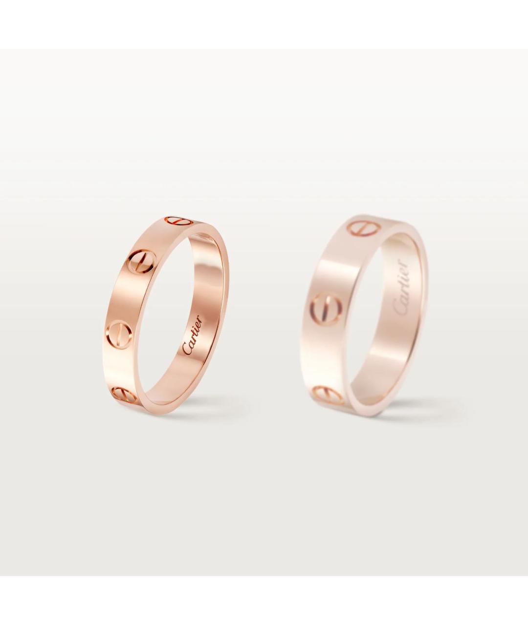 CARTIER Золотое кольцо из розового золота, фото 4